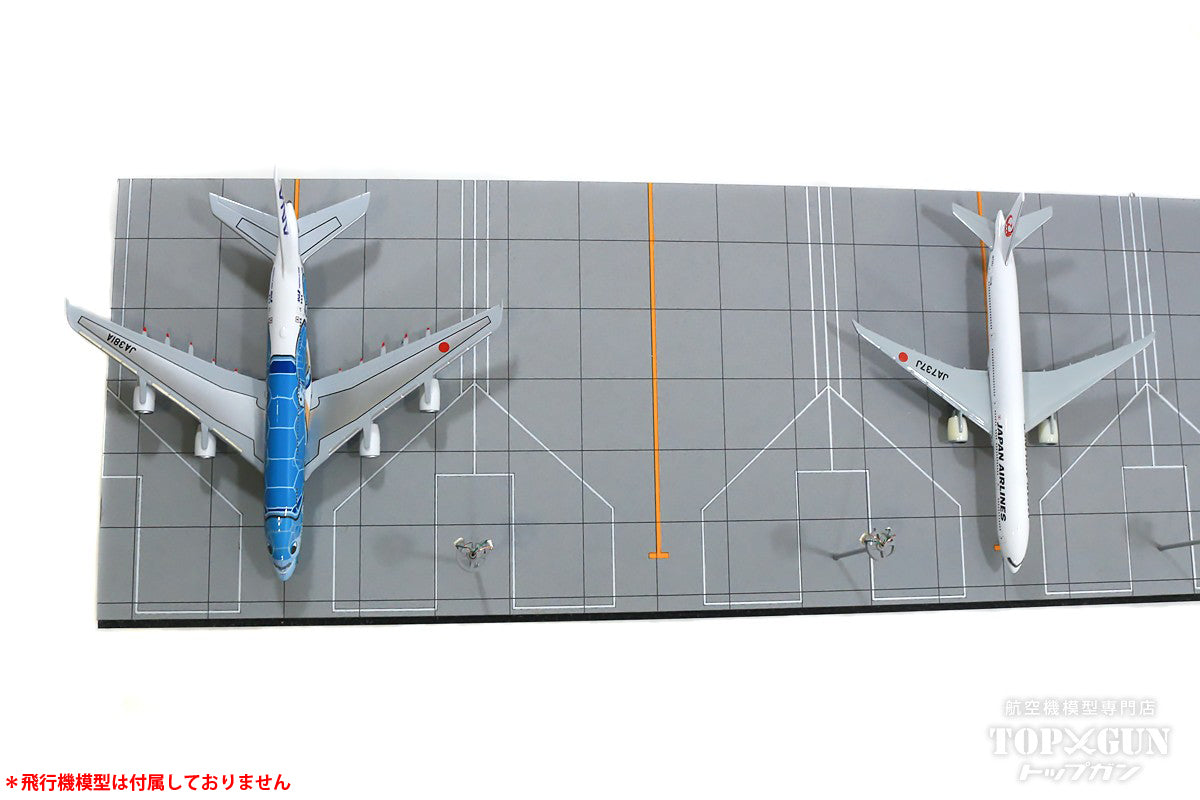 Roteiro4S Terminal Airport Terminal LED Built-in Light-up Diorama Set (with Buildings, Boarding Bridges, and Lighting Towers) for Haneda Airport Offshore 1/500 Scale [R4-04S]