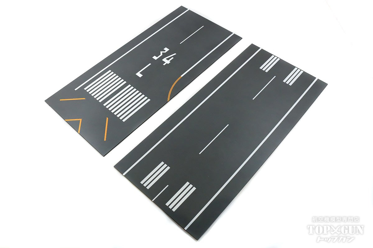 Roteiro Runway Haneda Airport RWY34L (Runway A) Acrylic Sheet Set of 2 for 1/400 Scale [RI2-HN34LL]