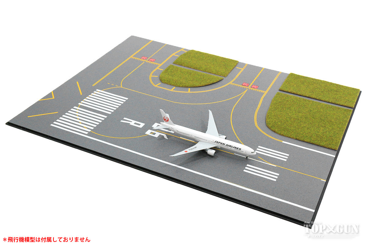 Roteiro DX Runway Kansai Airport Reproduction 06R Acrylic Board Grass Set for 1/500 Scale [RI2EX-06RSKIX]