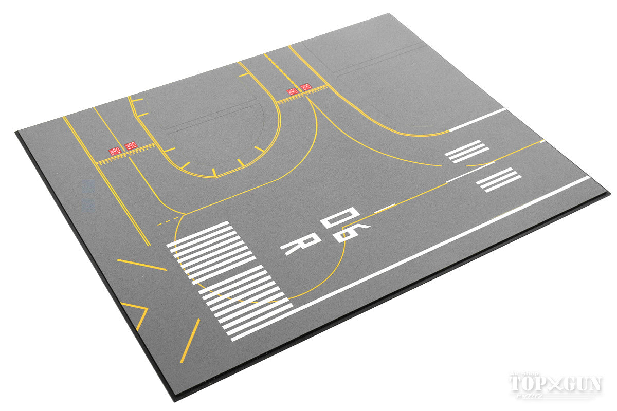 Roteiro DX Runway Kansai Airport Reproduction 06R Acrylic Board Grass Set for 1/500 Scale [RI2EX-06RSKIX]