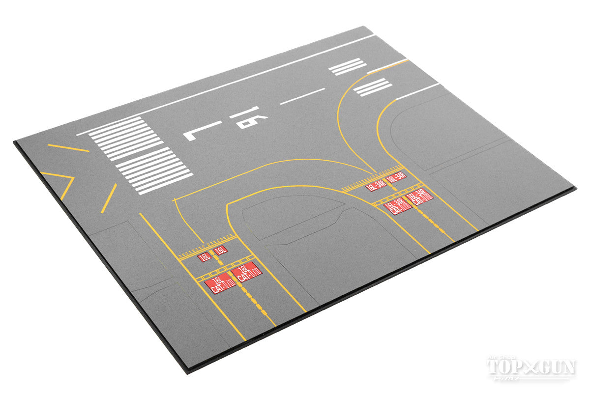 Roteiro DX Runway Haneda Airport Reproduction 16L Acrylic Board Grass Set for 1/400 Scale [RI2EX-16LLHND]