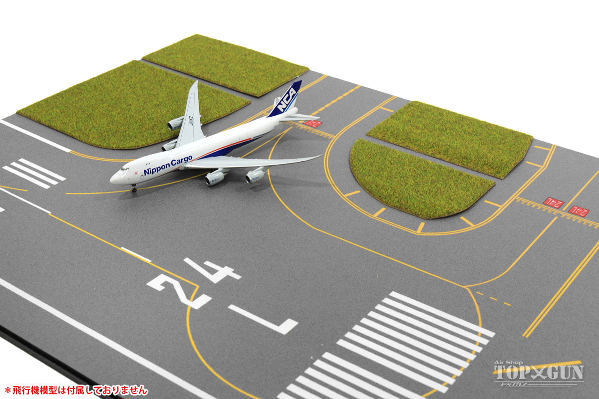 Roteiro DX Runway Kansai Airport Reproduction 24L Acrylic Board Grass Set for 1/400 Scale [RI2EX-24LLKIX]