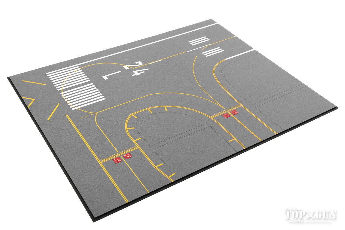 Roteiro DX Runway Kansai Airport Reproduction 24L Acrylic Board Grass Set for 1/500 Scale [RI2EX-24LSKIX]