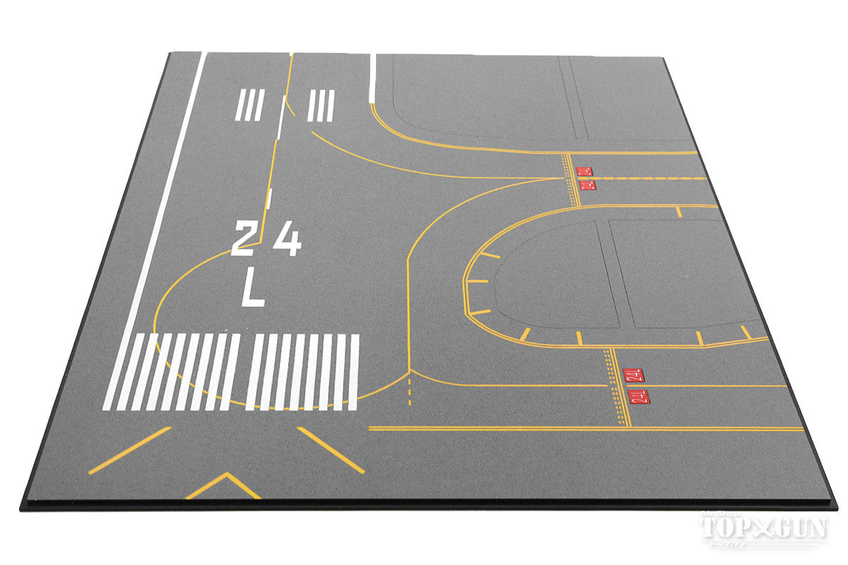 Roteiro DX Runway Kansai Airport Reproduction 24L Acrylic Board Grass Set for 1/500 Scale [RI2EX-24LSKIX]