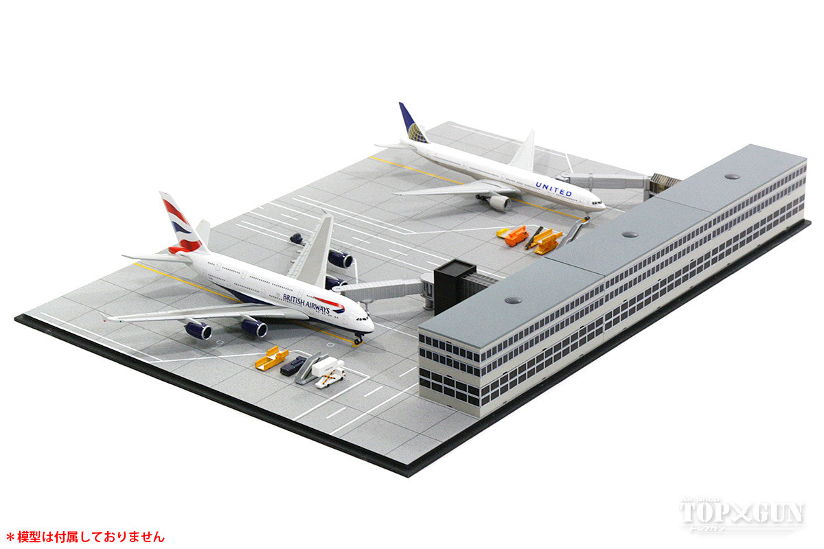 Roteiro Airport Terminal Acrylic Panel with Rims (Can be Installed on Buildings Sold Separately) for 1/500 Scale [RI4-02HE]