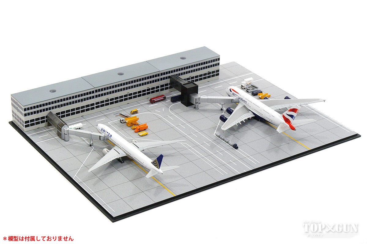 Roteiro Airport Terminal Acrylic Panel with Rims (Can be Installed on Buildings Sold Separately) for 1/500 Scale [RI4-02HE]