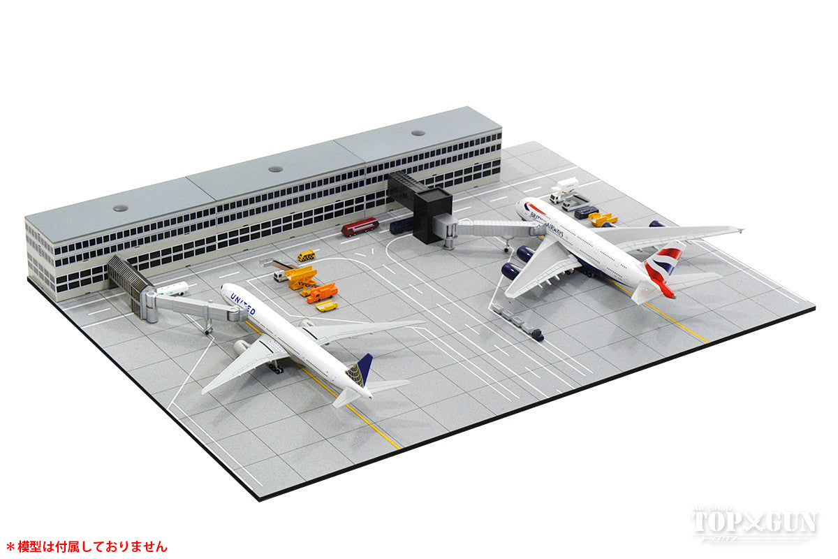 Roteiro Airport Terminal Frameless Acrylic Panel (Can be Installed on Buildings Sold Separately) for 1/500 Scale [RI4-03HE]