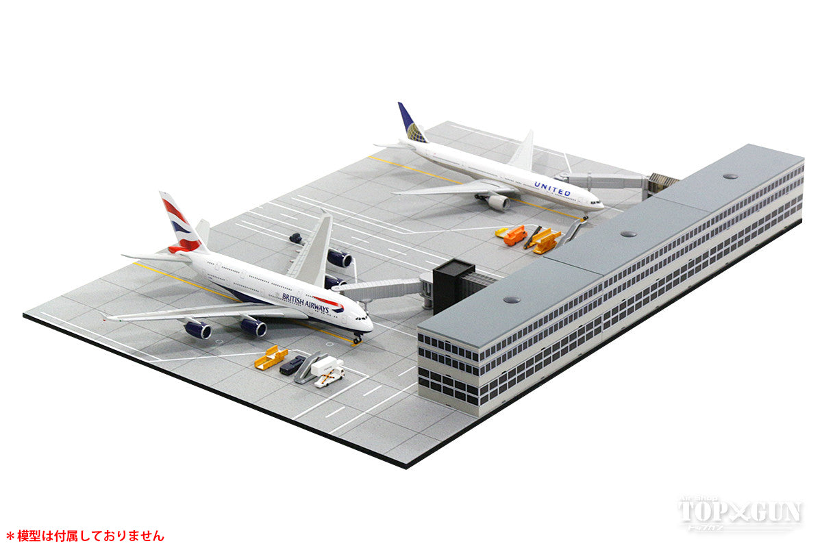 Roteiro Airport Terminal Frameless Acrylic Panel (Can be Installed on Buildings Sold Separately) for 1/500 Scale [RI4-03HE]