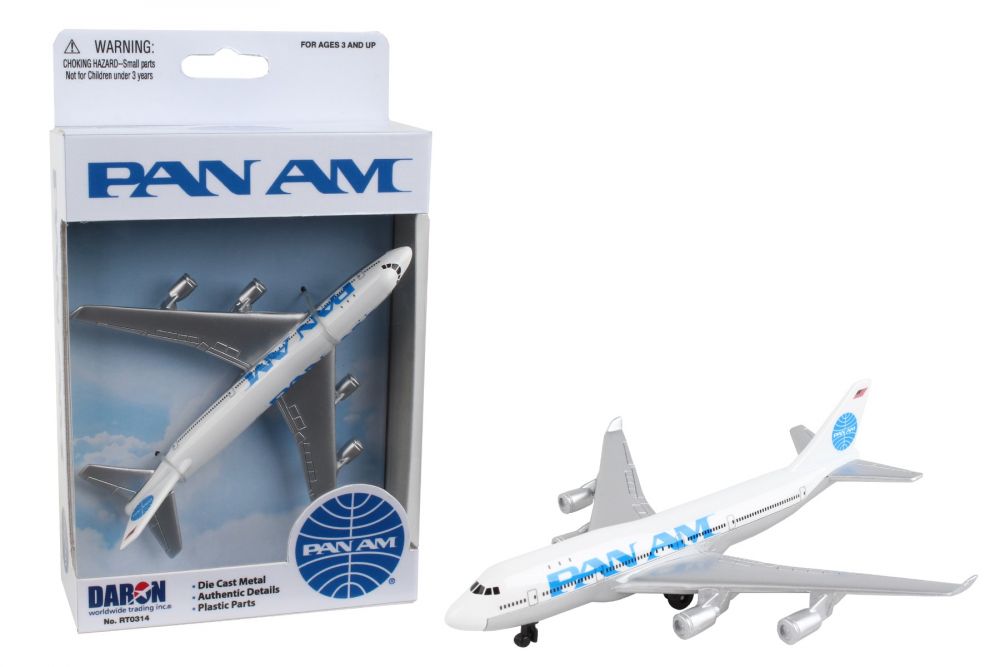 Boeing 747 Pan American Airways (Pan Am) non-scale [RT0314]