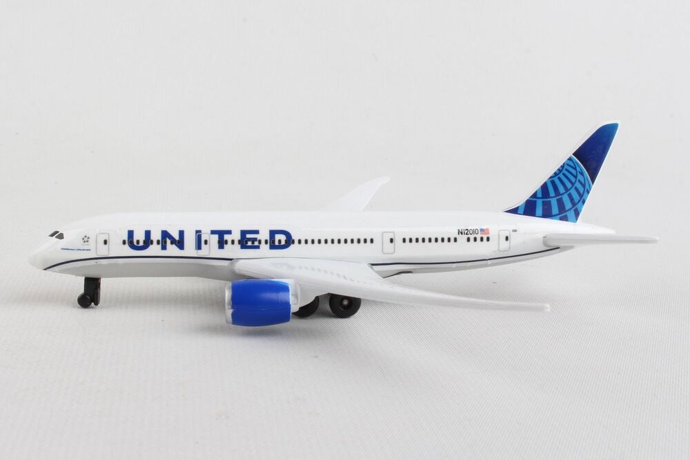 787 United Airlines non-scale [RT6264-2]