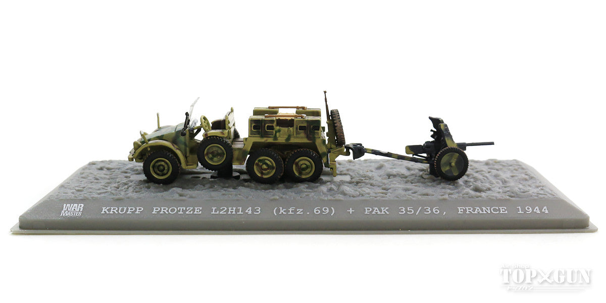 Krupp Kfz.69 Protze Artillery Tractor / Towing 3.7cm PaK36 Anti-Tank Gun German Army 1/72 [S7200512]