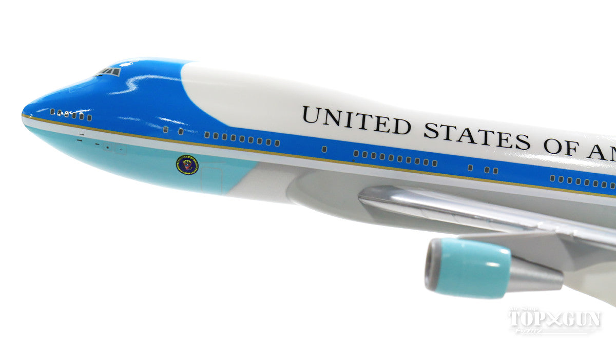 VC-25A(747-200) アメリカ空軍 米国大統領専用機 エアフォースワン #29000 (ギアなし/スタンド付属) 1/250 ※プラ製 [SKR041]