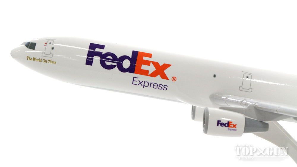 MD-11(貨物機) FedEx フェデックス N595FE (ギアなし/スタンド付属) 1/200 ※プラ製 [SKR088]