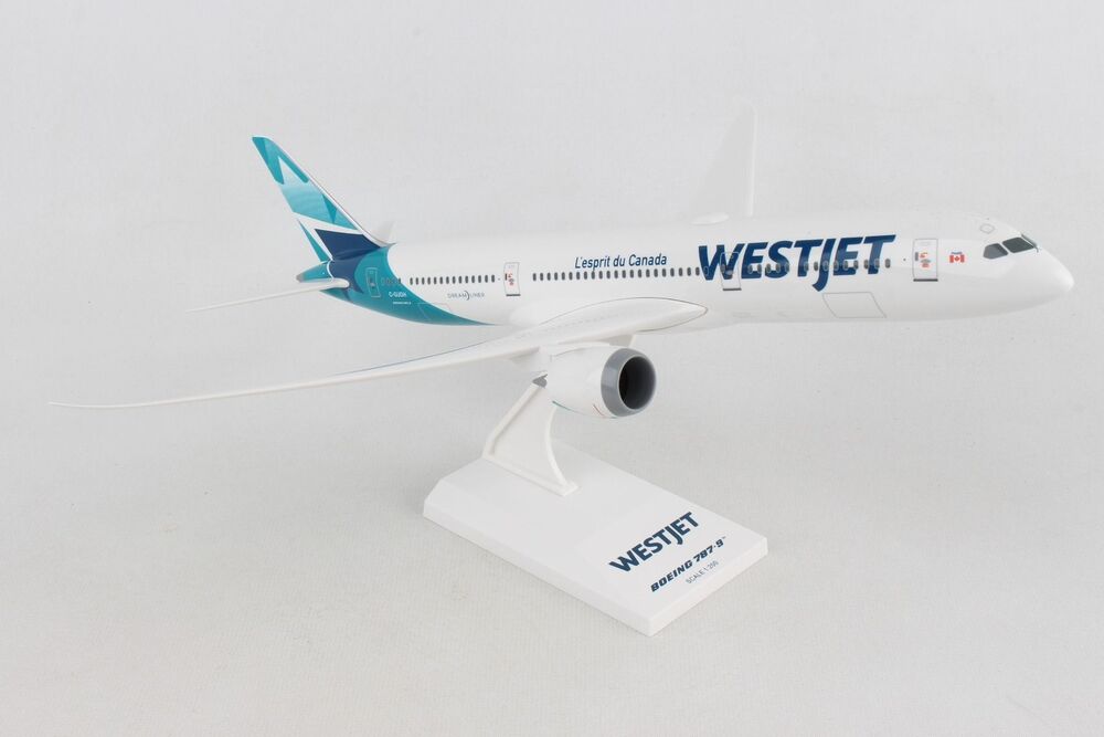 787-9 WestJet C-GUDH (without gear/stand included) 1/200 *Plastic [SKR1002]