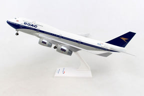 747-400 ブリティッシュエアウェイズ 「BOAC 100周年記念塗装」 G-BYGC (ギア/スタンド付属) 1/200 ※プラ製 [SKR1015]