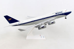 747-400 ブリティッシュエアウェイズ 「BOAC 100周年記念塗装」 G-BYGC (ギア/スタンド付属) 1/200 ※プラ製 [SKR1015]