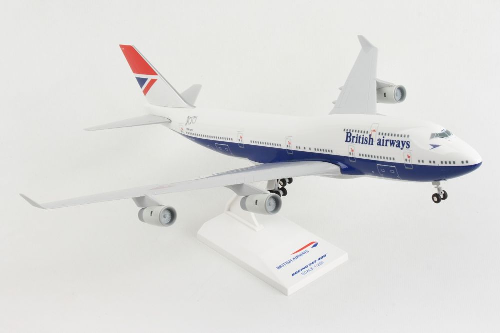 747-400 ブリティッシュ・エアウェイズ 特別塗装 「ニガス復刻」 1/200 [SKR1037]