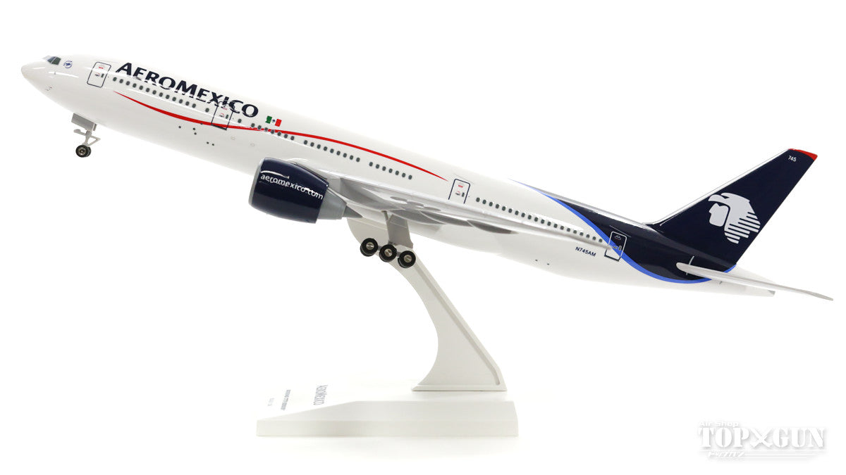 777-200ER Aeromexico N745AM (gear/stand included) 1/200 *Plastic [SKR270]