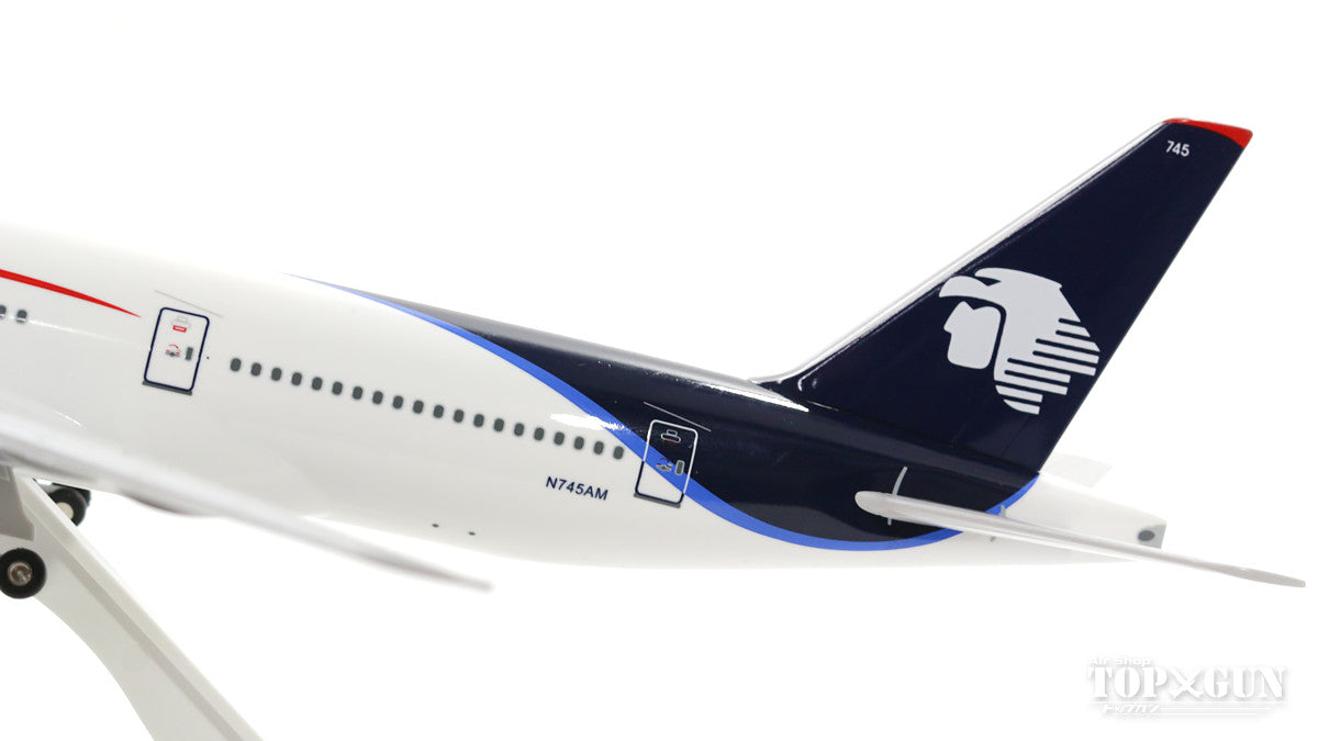 777-200ER Aeromexico N745AM (gear/stand included) 1/200 *Plastic [SKR270]