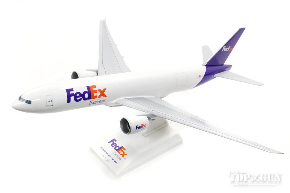 SkyMarks 777F(貨物機) フェデックス (ギアなし/スタンド付属) 1/200