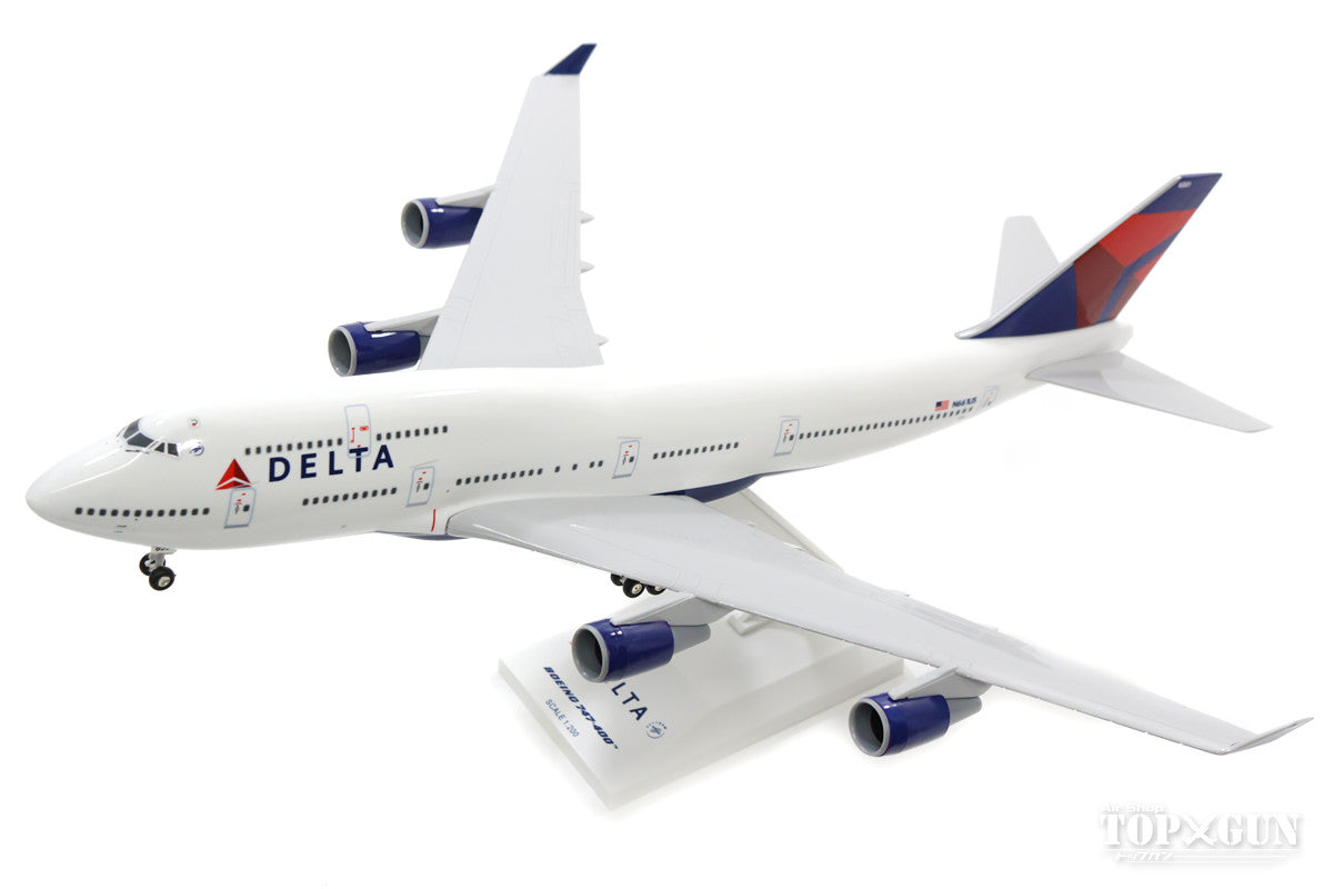 747-400 Delta Airlines N661US (with gear) 1/200 *Plastic [SKR508]