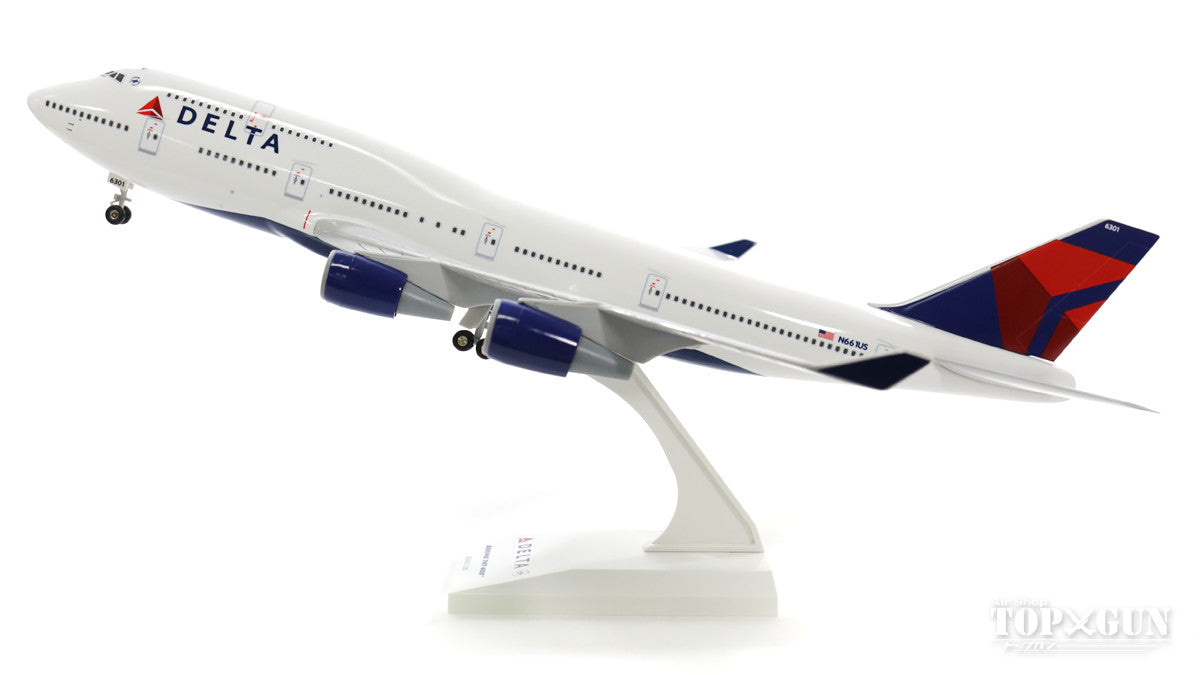 747-400 Delta Airlines N661US (with gear) 1/200 *Plastic [SKR508]