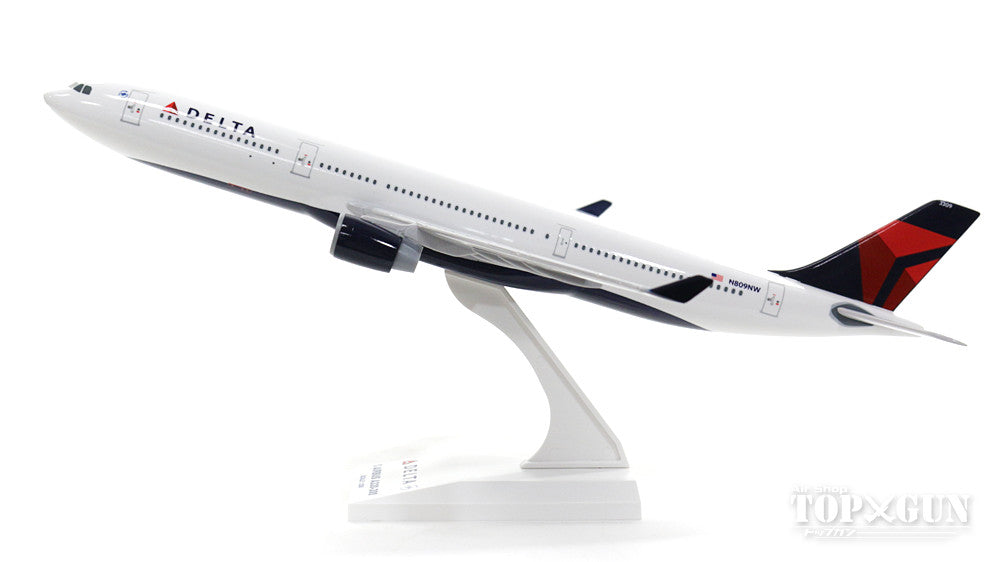 A330-300 デルタ航空 N809NW (ギアなし/スタンド付属) 1/200 ※プラ製 [SKR530]