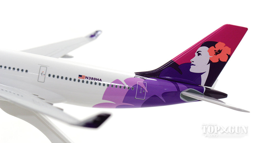 A330-200 Hawaiian Airlines N380HA (without gear/stand included) 1/200 *Plastic [SKR593]