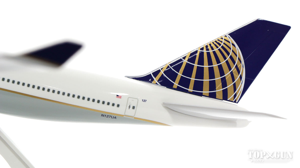 SkyMarks 747-400 ユナイテッド航空 N127UA (ギア/スタンド付属) 1/200