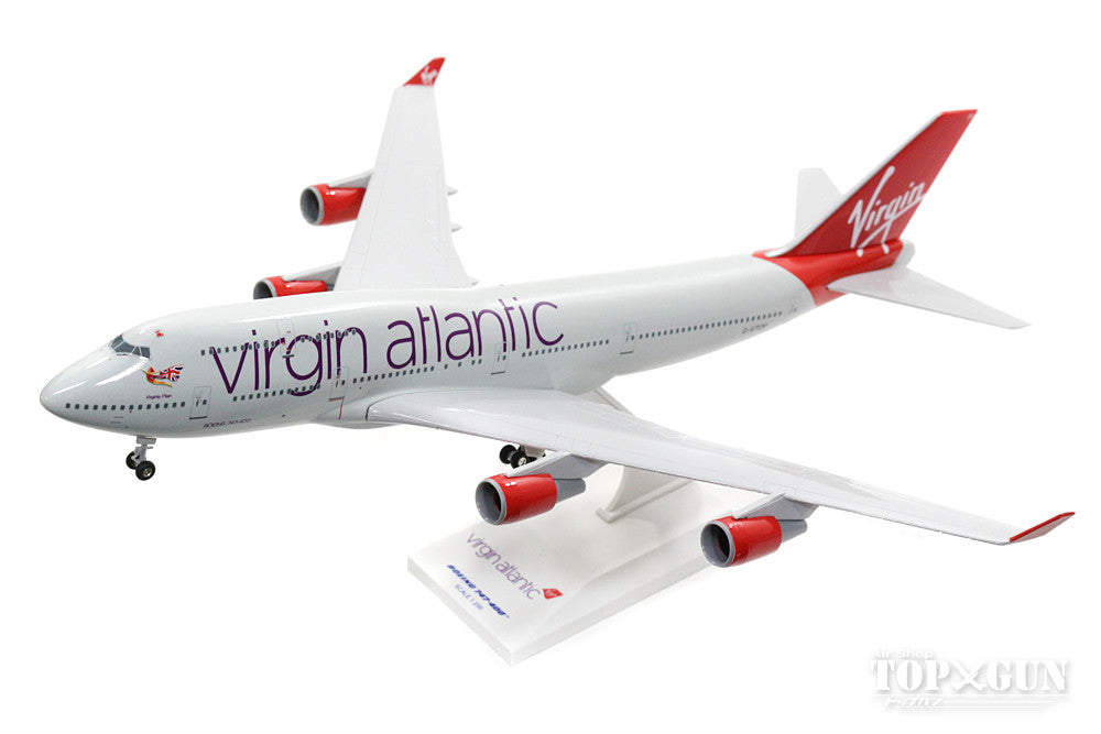 747-400 Virgin Atlantic Airways G-VTOP (gear/stand included) 1/200 *Plastic [SKR672]