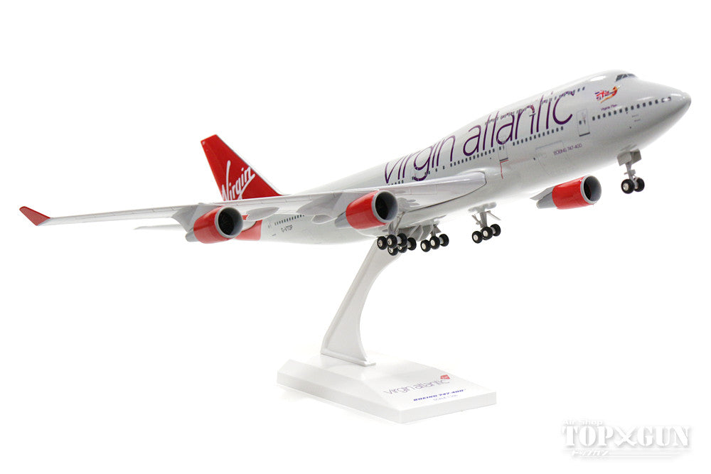 747-400 Virgin Atlantic Airways G-VTOP (gear/stand included) 1/200 *Plastic [SKR672]