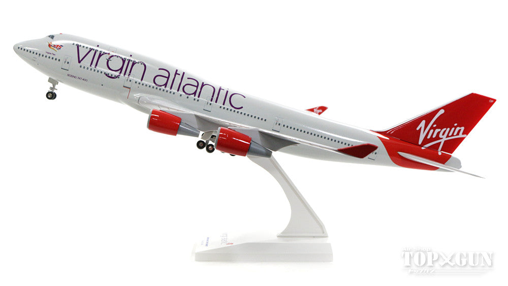 747-400 Virgin Atlantic Airways G-VTOP (gear/stand included) 1/200 *Plastic [SKR672]