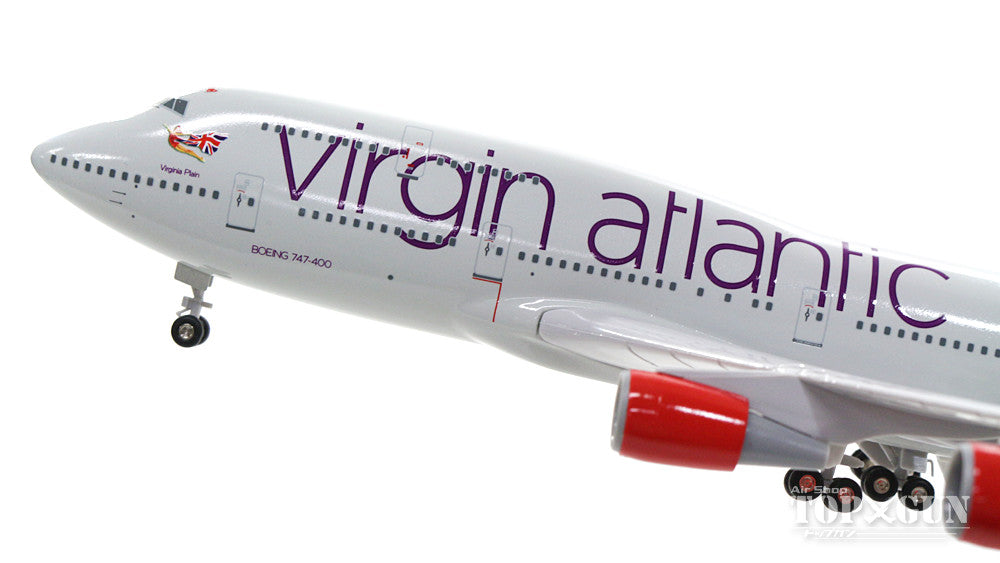 747-400 Virgin Atlantic Airways G-VTOP (gear/stand included) 1/200 *Plastic [SKR672]