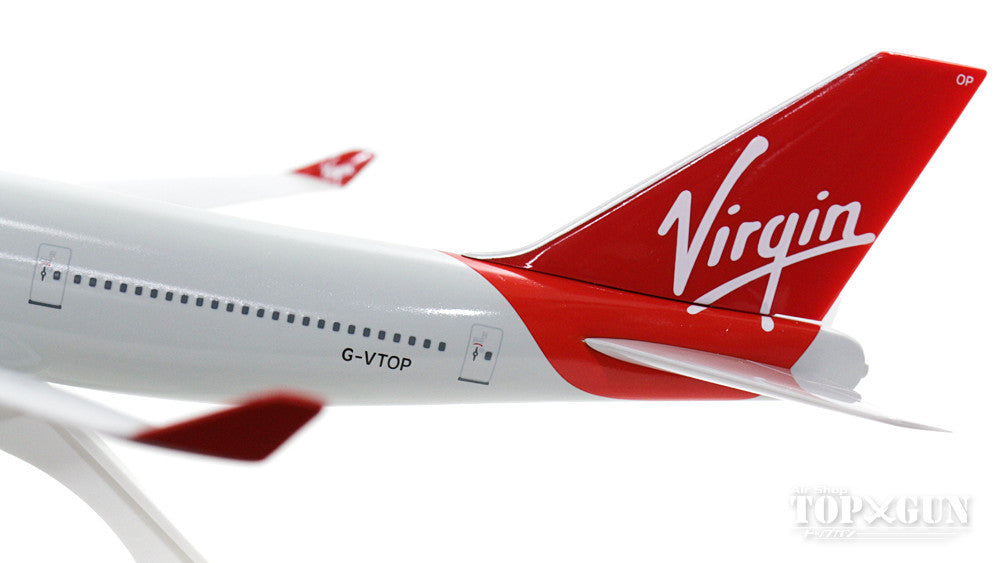 747-400 Virgin Atlantic Airways G-VTOP (gear/stand included) 1/200 *Plastic [SKR672]