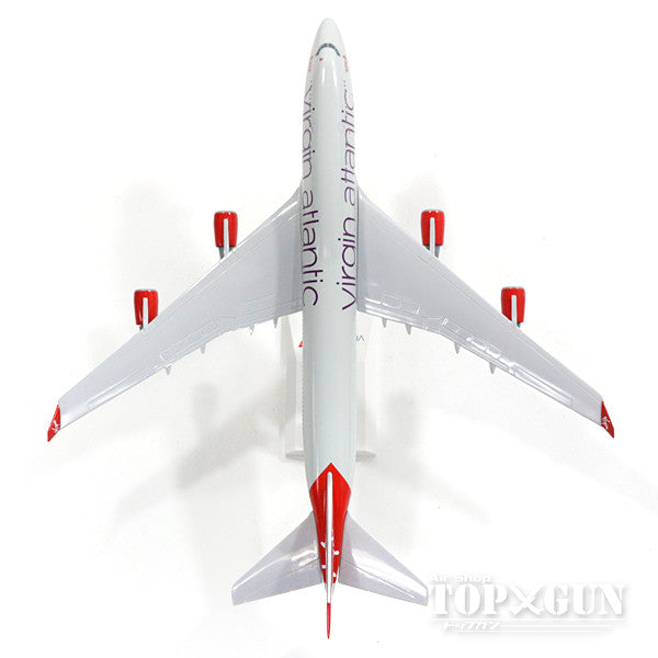 747-400 Virgin Atlantic Airways G-VTOP (gear/stand included) 1/200 *Plastic [SKR672]