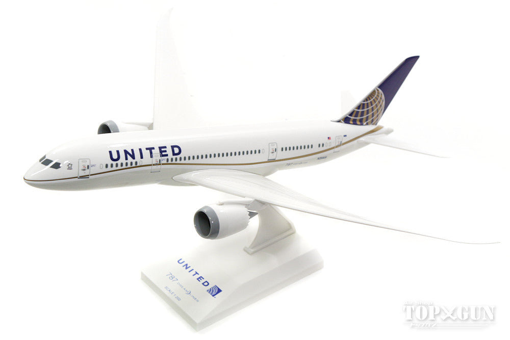 787-8 United Airlines N26906 (without gear/stand included) 1/200 *Plastic [SKR709]