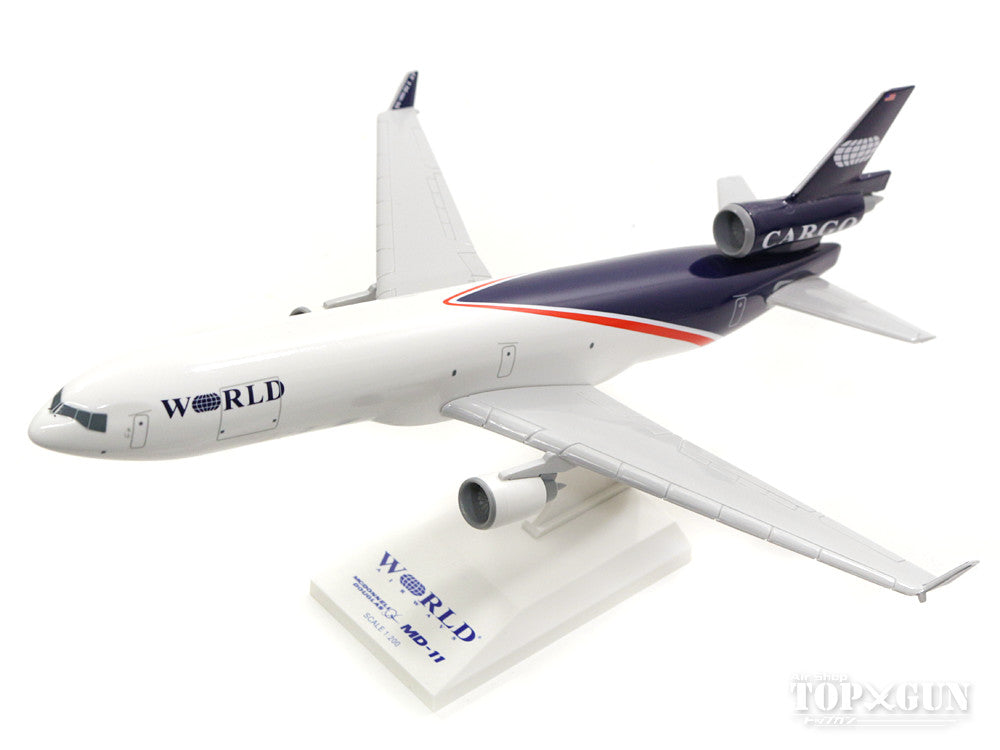 MD-11 (Cargo Plane) World Airways (without gear/stand included) 1/200 *Plastic [SKR721]