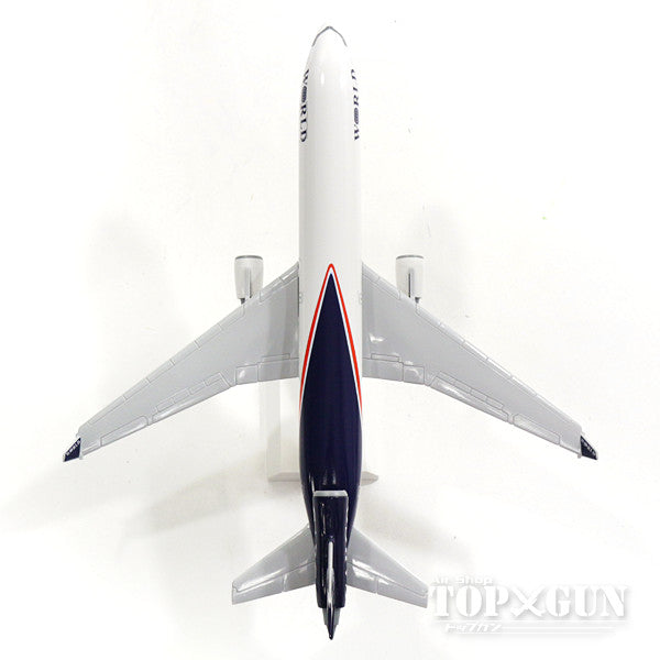 MD-11(貨物機) ワールド・エアウェイズ (ギアなし/スタンド付属) 1/200 ※プラ製 [SKR721]