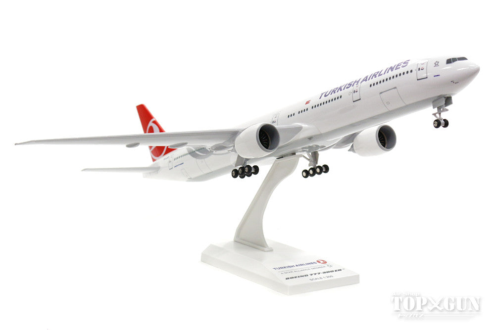 777-300ER Turkish Airlines TC-JJO (gear/stand included) 1/200 *Plastic [SKR740]