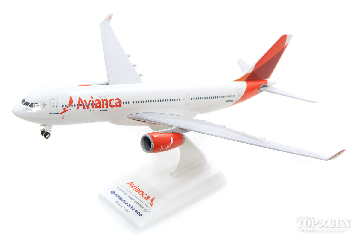 A330-200 Avianca Airlines N975AV (gear/stand included) 1/200 [SKR757]