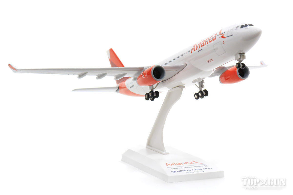 A330-200 Avianca Airlines N975AV (gear/stand included) 1/200 [SKR757]