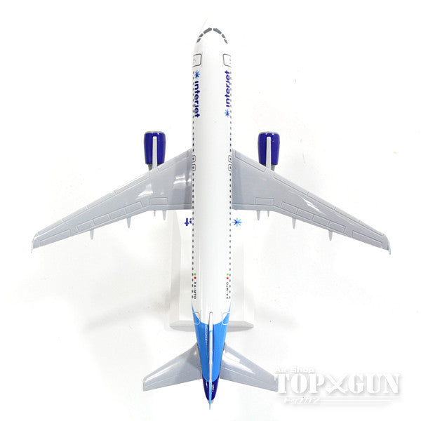 【WEB限定特価】A320 インタージェット XA-MTO (ギアなし/スタンド付属) 1/150 ※プラ製 [SKR811]