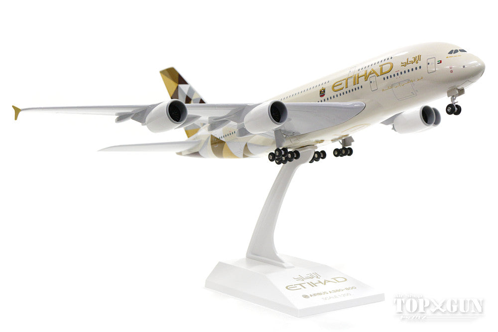 A380 Etihad Airways A6-APA (gear/stand included) 1/200 *Plastic [SKR840]