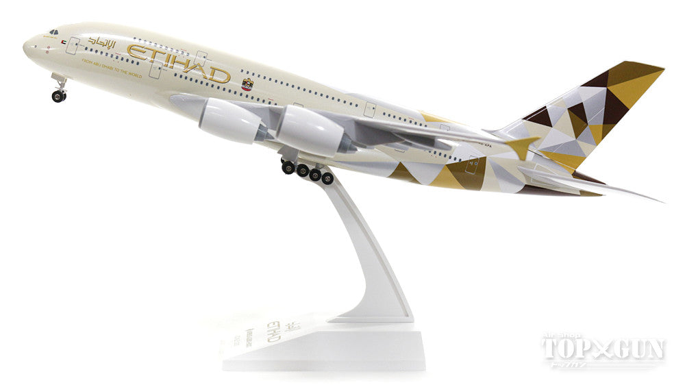 A380 Etihad Airways A6-APA (gear/stand included) 1/200 *Plastic [SKR840]