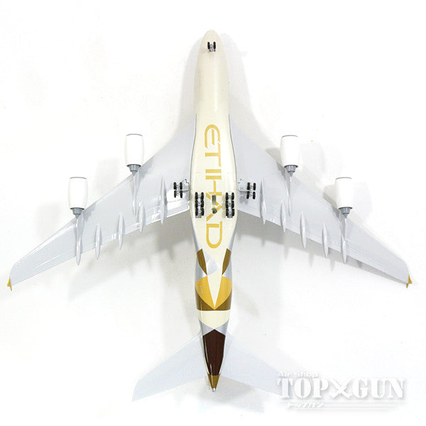 A380 Etihad Airways A6-APA (gear/stand included) 1/200 *Plastic [SKR840]