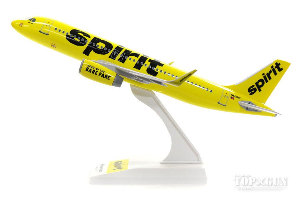 A320 Spirit Airlines N642NK (without gear/stand included) 1/150 *Plastic [SKR848]