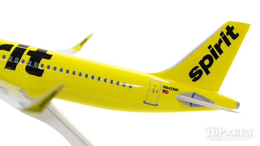 A320 Spirit Airlines N642NK (without gear/stand included) 1/150 *Plastic [SKR848]