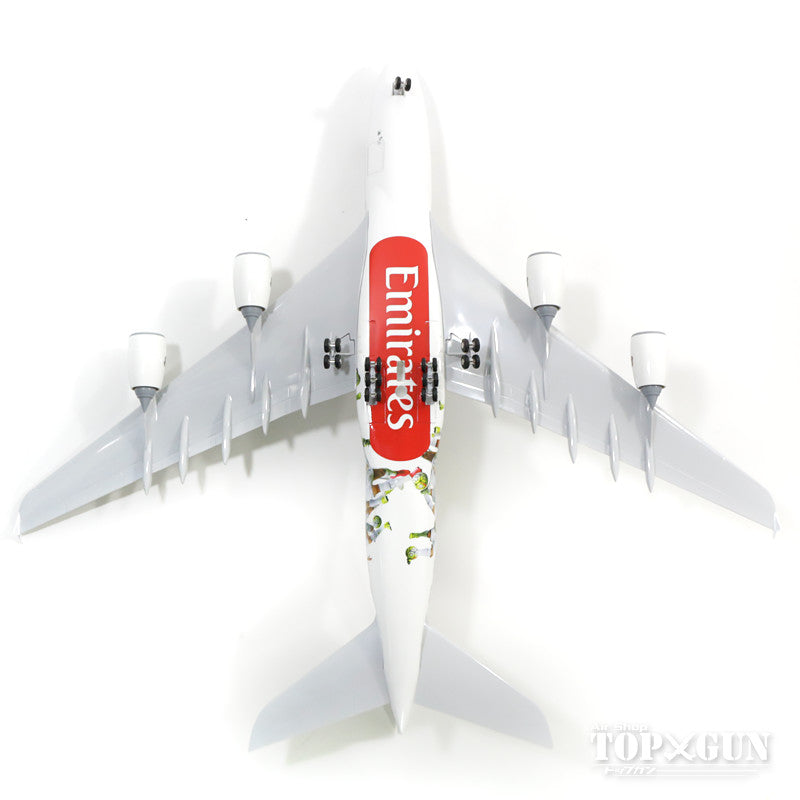 A380 Emirates Special Paint "Real Madrid" A6-EOA (Gear/Stand Included) 1/200 *Plastic [SKR880]