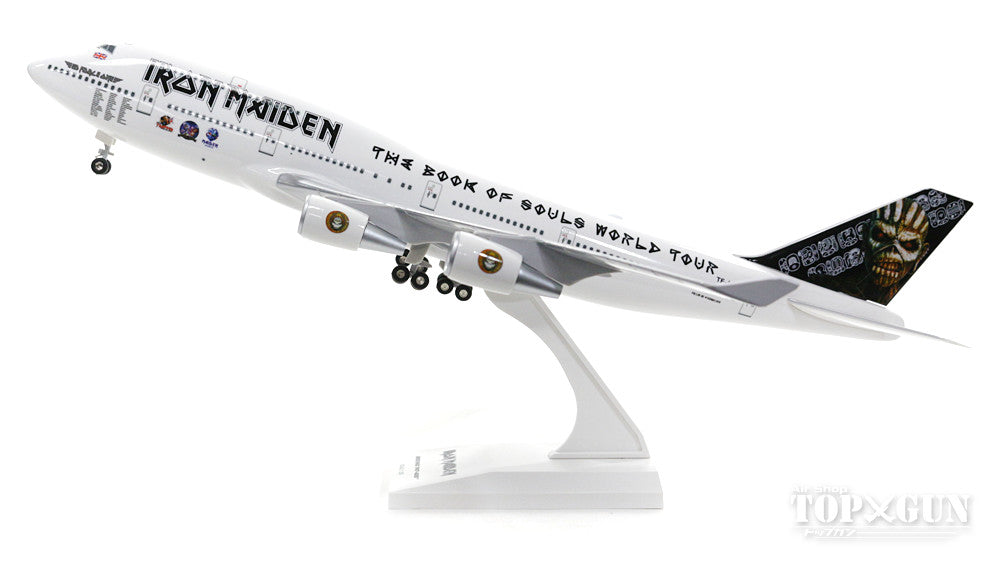 747-400 Iron Maiden "Ed Force One" TF-AAK (gear/stand included) 1/200 *Plastic [SKR899]