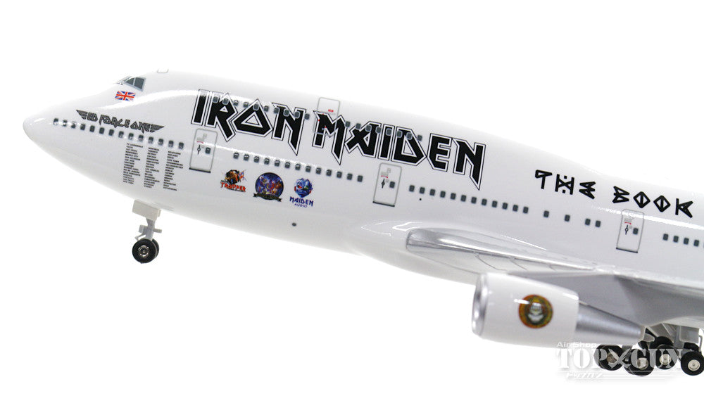 747-400 Iron Maiden "Ed Force One" TF-AAK (gear/stand included) 1/200 *Plastic [SKR899]